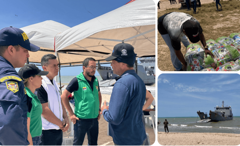 En misión humanitaria Akalii’ja, el Bienestar Familiar sigue llevando ayuda a las familias de la Alta Guajira