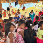 La enramada, uno de los entornos donde se fortalece el bienestar integral de la niñez wayuu en La Guajira