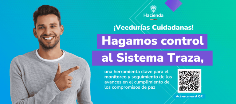 ¡Veedurías Ciudadanas! hagamos control al Sistema Traza