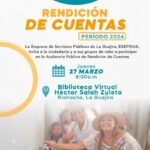 ESEPGUA: rendición de cuentas 2024