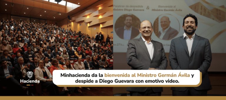 Cambio de líderes en el Ministerio de Hacienda Nacional