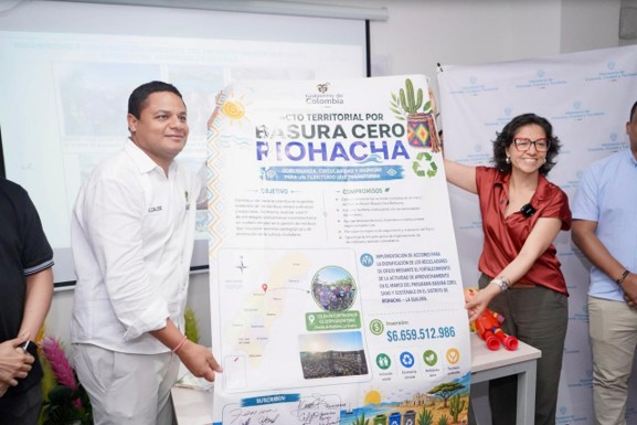 Genaro Redondo y Ruth Quevedo Basura Cero
